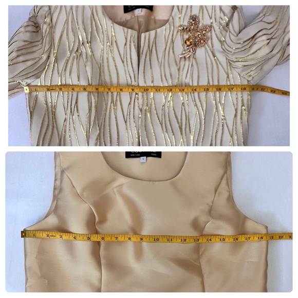 Lily & Taylor  New York GORGEOUS LUXURY Suit 3 pcs Size 4 Couture - Picture 13 of 17